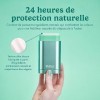 Wild - Déodorant Naturel Rechargeable - Sans Aluminium - Etui Aqua avec Lot Varié de Recharge 3 x 40g - Comprend Fresh Cott