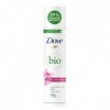 Dove Bio Déodorant Ecospray Fleur dAmandier douceur & hydratation, Efficacité 48h, Testé dermatologiquement, Ecocert, Lot d