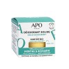 APO France – Déodorant Solide – Fraîcheur - Menthe & Romarin - Homme & Femme – Anti Odeur – Peau Douce – Peau Sensible - 100%