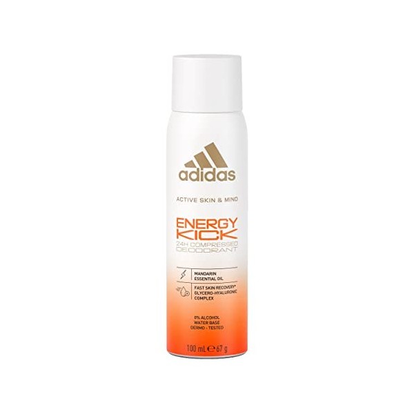 Adidas - Active Skin & Mind - Déodorant Energy Kick Mixte 100 ML