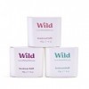 Wild - Déodorant Naturel Rechargeable - Sans Aluminium - Lot Varié de Recharge - Comprend Fresh Cotton & Sea Salt, Jasmine & 