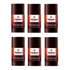 SIX PACKS of Tabac Original Deodorant Stick 75ml