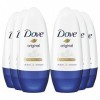 Dove Lot de 6 déodorants anti-transpirant 48H sans alcool 50 ml