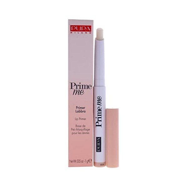 Pupa Milano Prime Me Lip Primer 001 Transparent pour Femme 0,035 oz 1.04 ml