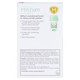 Mitchum Ultimate Women 48HR Protection Soft Solid Cream Stick Déodorant et anti-transpirant, poudre fraîche, 45 g