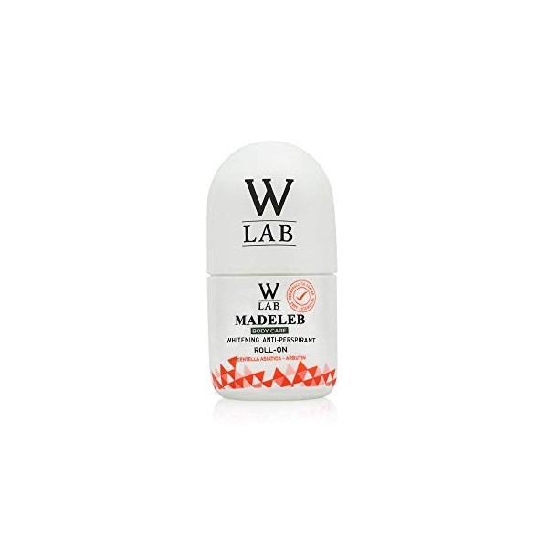 W-Lab - Madeleb - Déodorant anti-transpirant Roll on