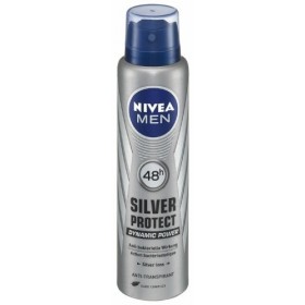 Nivea Men Silver Protect Lot de 6 déodorants anti-transpirants en spray, 6 x 150 ml