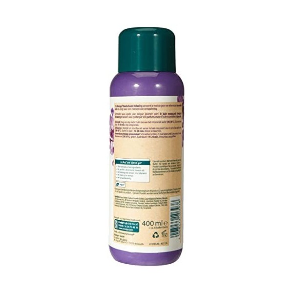 Kneipp Bain Moussant - Relaxant - Lavande - 400 ml