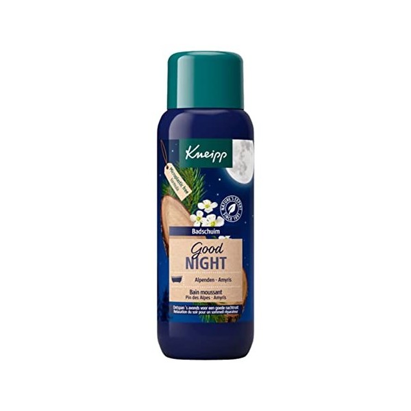 Kneipp - Bain Moussant - Good Night - Pin et Amyris - 400ml