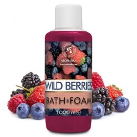 Mousse de Bain Baies Sauvages 1000 ml - Soin du Corps - Bon Sommeil - Beauté - Bain - Soin du Corps - Bien-Etre - Détente - A