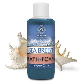 Mousse de Bain Brise Marine 1000ml - Soin du Corps - Bon Sommeil - Beauté - Bain - Soin du Corps - Bien-Etre - Détente - Arom