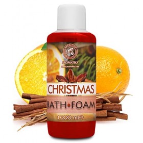 Mousse de Bain Noël 1000ml - Soin du Corps - Bon Sommeil - Beauté - Bain - Soin du Corps - Bien-Etre - Détente - Aromathérapi