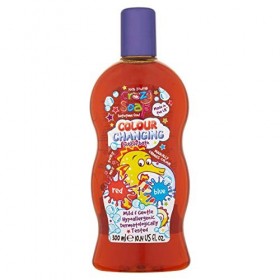 Kids Stuff Crazy - Savon moussant à couleur changeante, 300 ml - bain moussant scintillant et magique, motif licorne