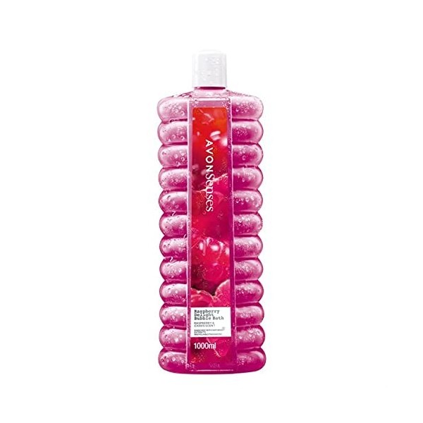 KnBo Avon Bubble Bath Bain moussant Framboise et cassis 1000 ml