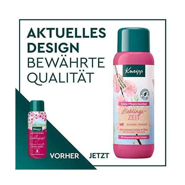 Kneipp Lot Bain moussant Moment préféré, 400 ml