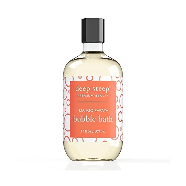 Deep Steep classique Bain moussant, 50,3 cl, mangue Papaye