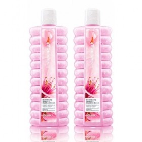 Avon Bain moussant | New Blooming Beauty | Bain moussant fleur de cerisier et orchidée | 2 x 500 ml