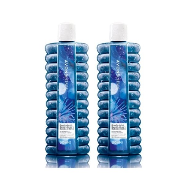 Avon Lot de 2 bains moussants | Goodnight Sweetheart | 500 ml