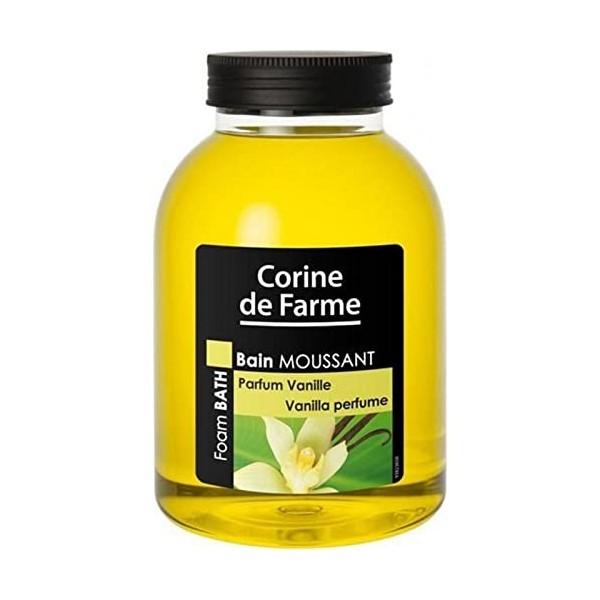 Corine de Farme Bain Moussant Parfum Vanille 1L lot de 4 