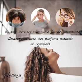 Coffret 52 perles de bain naturelles huile de soja SANS PARABEN 8 parfums. Boules pour une peau douce,lisse,relaxation. Cadea