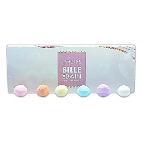 Bille de bain effervescente X38. Coffret Boule de Bain, assortiments de perles de bain parfumées. Cadeau original pour adulte