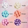 Bille de bain effervescente X38. Coffret Boule de Bain, assortiments de perles de bain parfumées. Cadeau original pour adulte