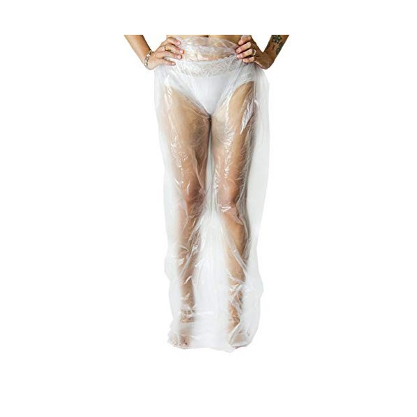 Beautiful That Way Lot de 25 pantalons pour bains de boue, en véritable plastique Cartene®, taille unique