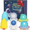 Boule de Bain, 6 Bombe de Bain, Aofmee Boule de Bain Enfant, Bombe de Bain Enfant Coffret Cadeau, Boule de Bain Effervescent,