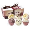 6 x Bombes de Bain,Layhou Coffret Cadeau Femme Boule de Bain,Soulagement du Stress,Relaxation Parfumée,Cadeau pour enfant,mèr