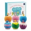 Bombe de Bain, Boules Effervescentes Avec Jouet, Boule de Bain Enfant, Boule de Bain Enfant Effervescent, Bombe de Bain Coffr