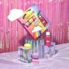 bubble t cosmetics Rainbow Cloud Lot de 5 bombes de bain effervescentes, bain moussant, bombes de bain macarons, convient aux