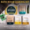 DIY Gift Kits Kit de bombes de bain, fabrication dhuiles essentielles de qualité thérapeutique 100% pures, fait 12 bombes d