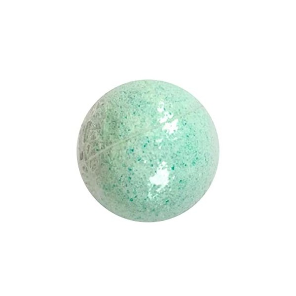 Bombe de bain moussant au sel de mer 1pc bombe de bain aromathérapie bain boule de sel pour enfants adultes adolescents Pourp