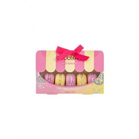 Bubble T Cosmetics, Bath Macarons Collection , 5 x 50g, Festive Gift Collection