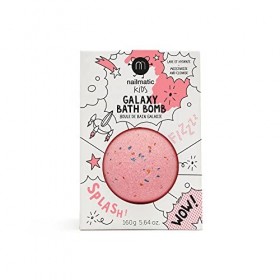 Boule de bain Cosmic Nailmatic Kids - Motif Planète Rouge - Nailmatic