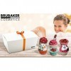 BRUBAKER Cosmetics Boules de bain - 6 Pièces - Coffret cadeau Happy Monsters - Vegan