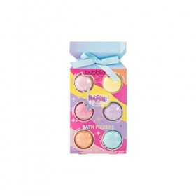 Bubble T Cosmetics, Rainbow Edition, Giant Bath Fizzers Cracker, Festive Gift Collection