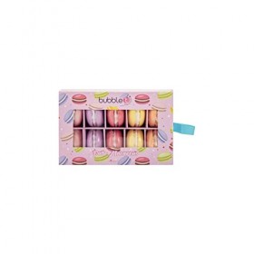 Bubble T Cosmetics, Macarons Selection Gift Box,10 x 50g, Festive Gift Collection