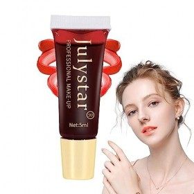 Encre à lèvres Peel Off - Brillant à lèvres coloré Peel-Off - Pas de bavure, pas de tache pour les lèvres, il suffit de décol