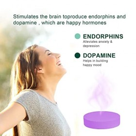 Tablettes de douche Aromathérapie,6 tablettes de douche daromathérapie - Comprimés apaisants de lavage corporel à lhuile es