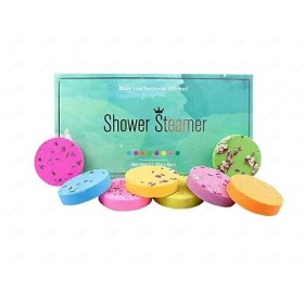 Steamers Aromathérapie avec douche autosoins pour le stress Soin de la peau Exfoliant bleu, taille unique 