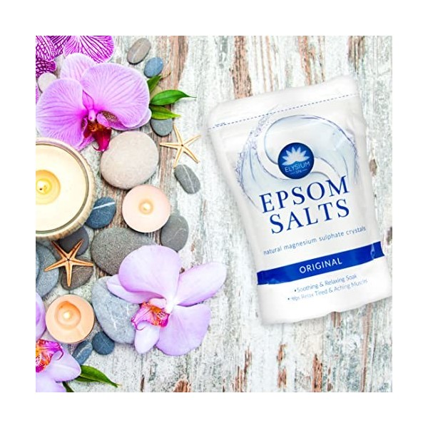 ELYSIUM SPA® Sels dEPSOM NATURELS ORIGINAL 1 kg