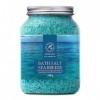 Sel Marin avec Huile Essentielle de Orange - Extraits de Ginseng & Algues - Sel de Bain Brise Marine 1300g - 100% Naturelle S