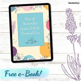 Nortembio Sel dEpsom 800 g. Source Concentrée de Magnésium Naturel. Sel de Bain 100% Pur, Sans Additifs. Détente Musculaire 