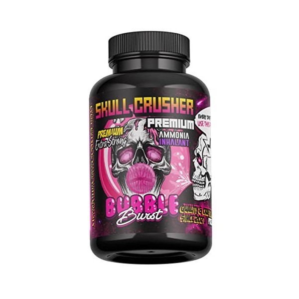 Bubble Burst Smelling Salt 100ml Ammonia inhalant sel rapide Crusher Powerlifting Strongman Strong smell