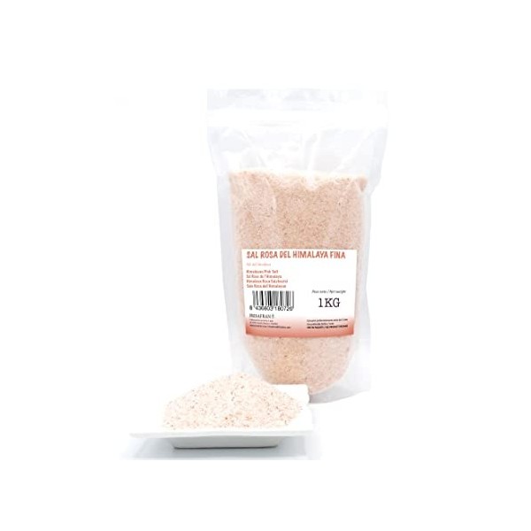 FRISAFRAN - Sel Rose de l’Himalaya Fin, 1Kg 