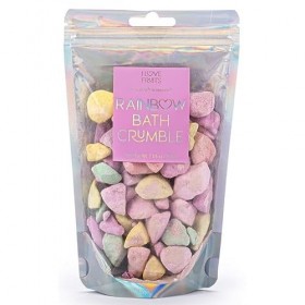 Tri-Coastal Rainbow Bath Crumble, miettes de sels de bain colorées, 1 par 200 g