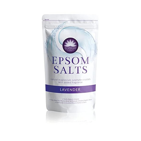 ELYSIUM Spa Epsom Salts Sel Lavande 1 Unité