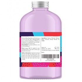 Double Bubble Bubble Gum Sels de spa pour jacuzzi et bain jeté – 600 g parfumés, aromathérapie, cristaux de sel de mer nature