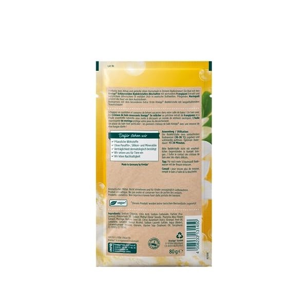 Kneipp Sel de bain moussant - Arrêt 80 g 1 x 0,08 kg 